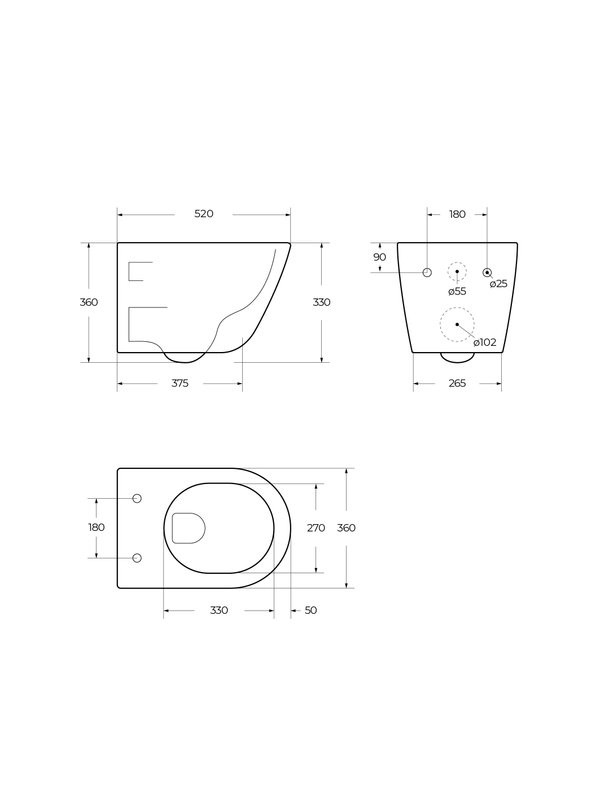 Унитаз подвесной BelBagno Marino BB7026CH-TOR/SC