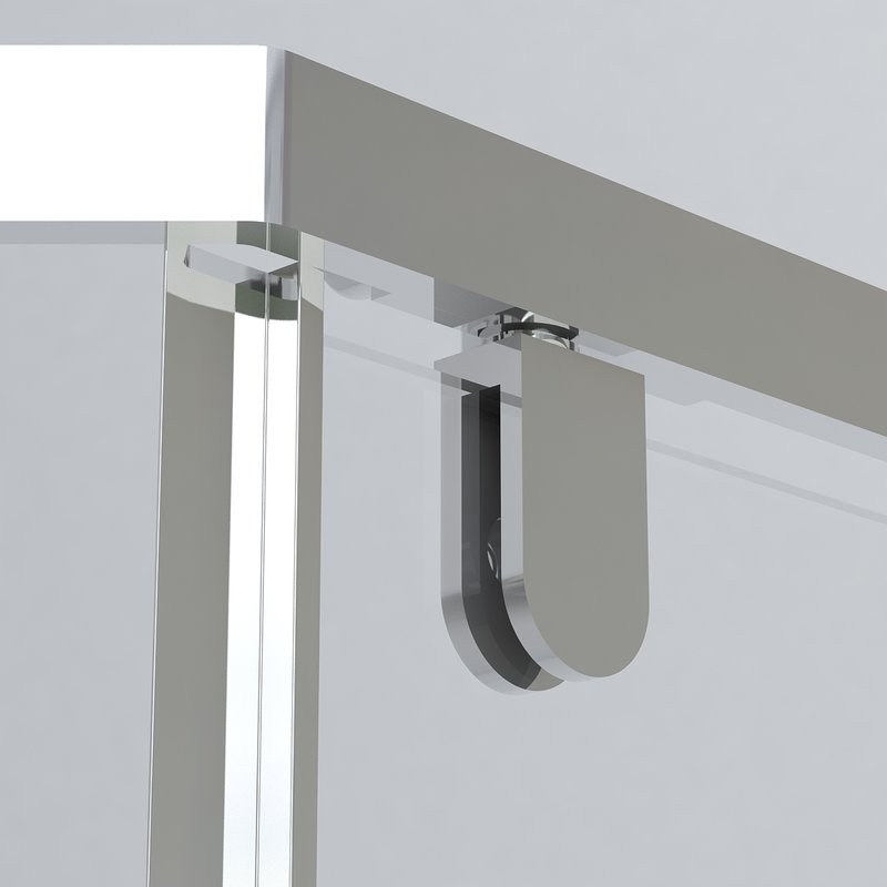 Душевой уголок Vincea Stresa VSP-1S100CL 100x100, профиль хром, стекло прозрачное