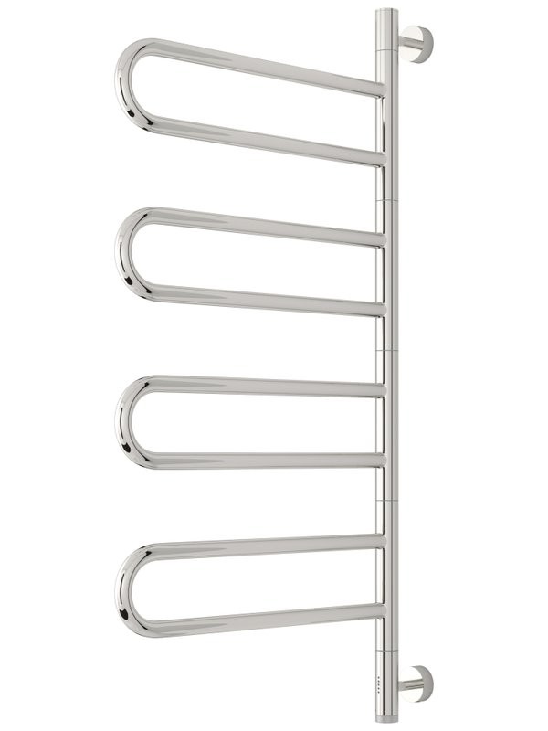 Полотенцесушитель электрический Сунержа Парео 4.0 00-0823-0978 100x50 см, скрытое подключение, глянцевый хром, E-образный