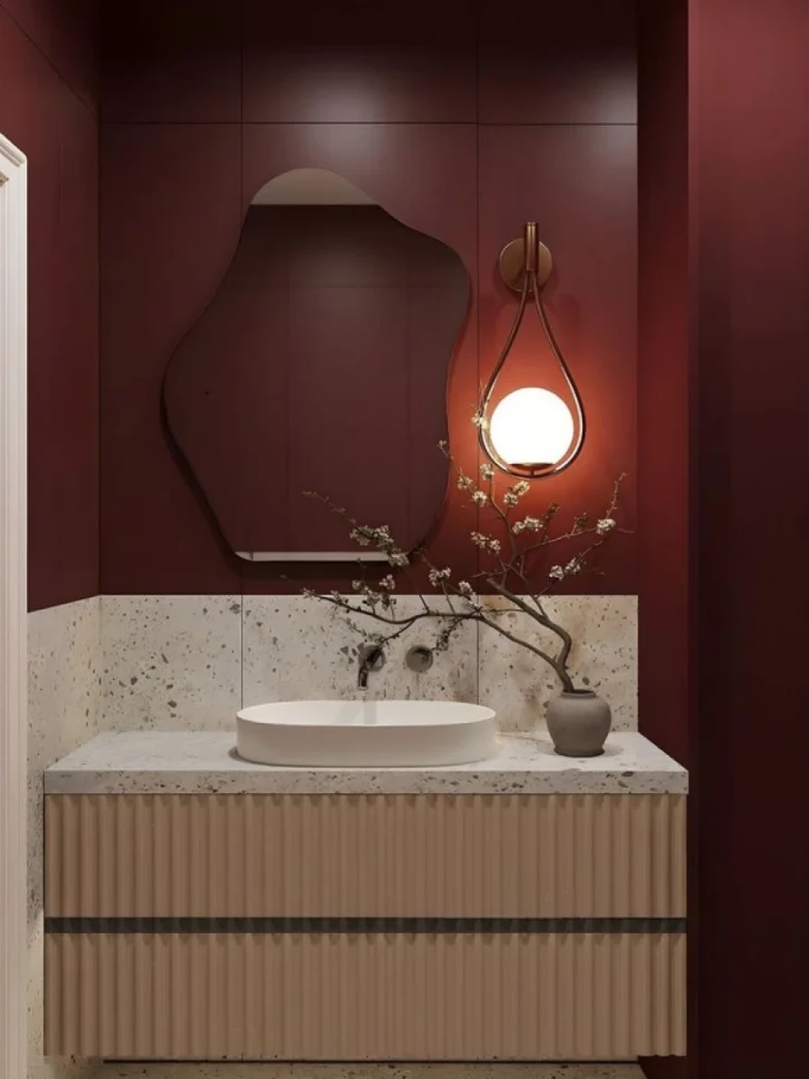 Зеркало Art&Max Como 60x80 с подсветкой