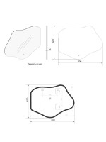 Зеркало Art&Max Como 60x80 с подсветкой