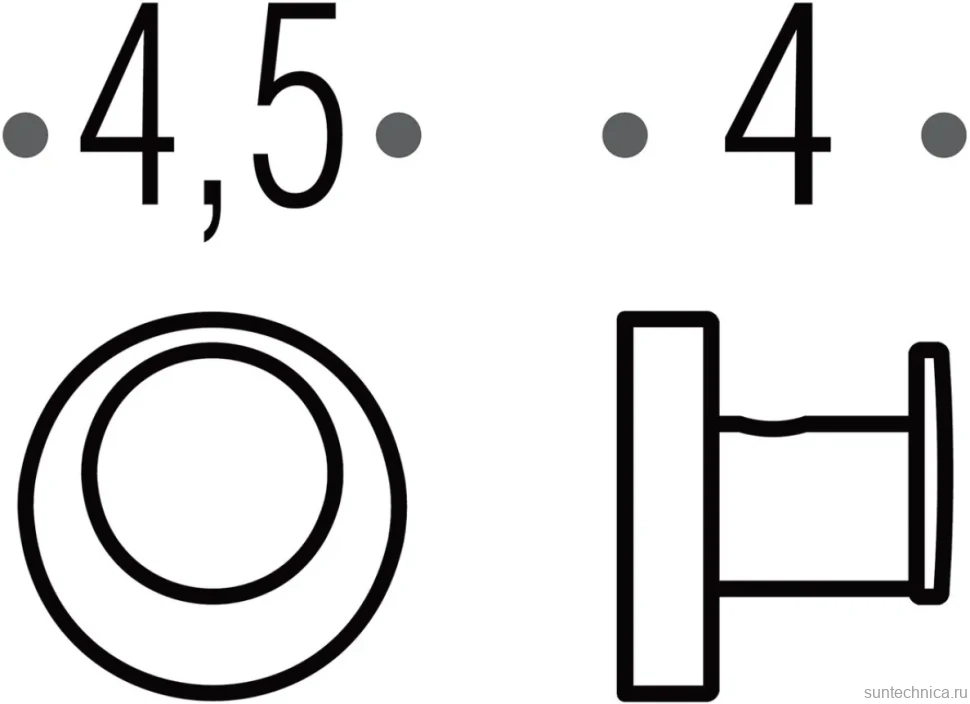 Крючок Colombo Design Plus W4917.NM