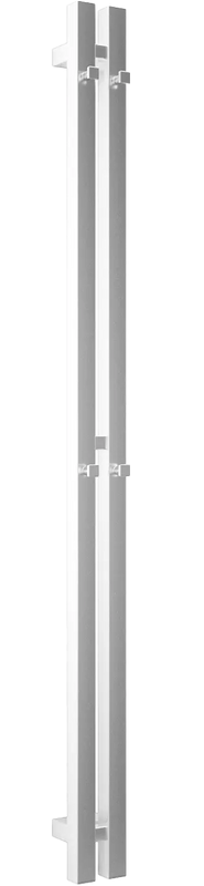 Полотенцесушитель водяной Grota Corsa 8х120, хром глянцевый