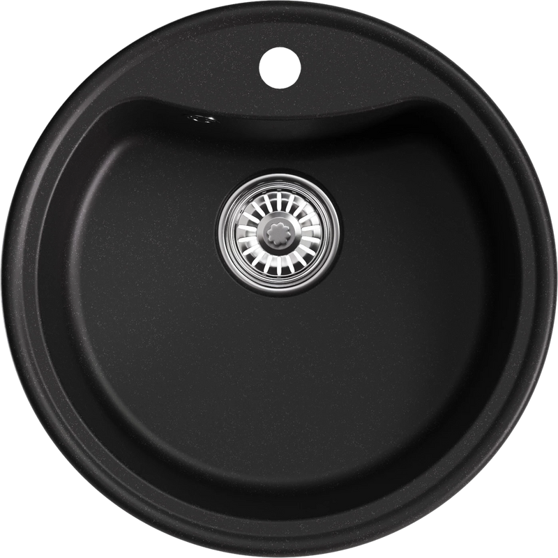 Мойка кухонная Mixline ML-GM09 ультра-черная