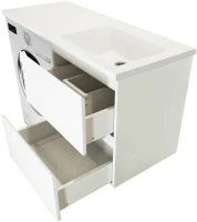 Мебель для ванной комнаты Эстет Dallas Luxe 120 R подвесная, 2 ящика, зеркало DIWO Элиста
