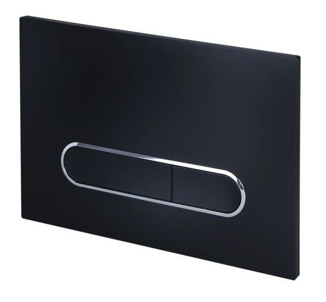 Комплект 3 в 1 Унитаз подвесной Esbano ESUPGARABM + Инсталляция Fram + Кнопка ESINOVL17MB цвет матовый черный