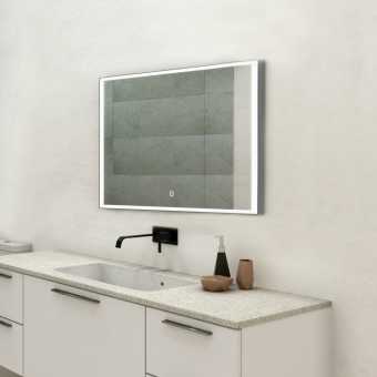 Зеркало Art&Max Arezzo 100х80 хром