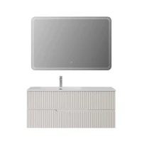 Мебель для ванной комнаты Cezares Duet 120 L bianco lucido, раковина Cezares CZR-8095-120-L