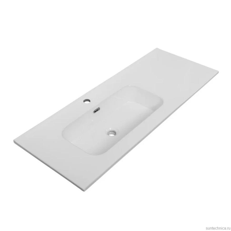 Мебель для ванной комнаты Cezares Duet 120 L bianco lucido, раковина Cezares CZR-8095-120-L