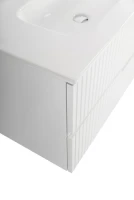 Мебель для ванной комнаты Cezares Duet 120 L bianco lucido, раковина Cezares CZR-8095-120-L