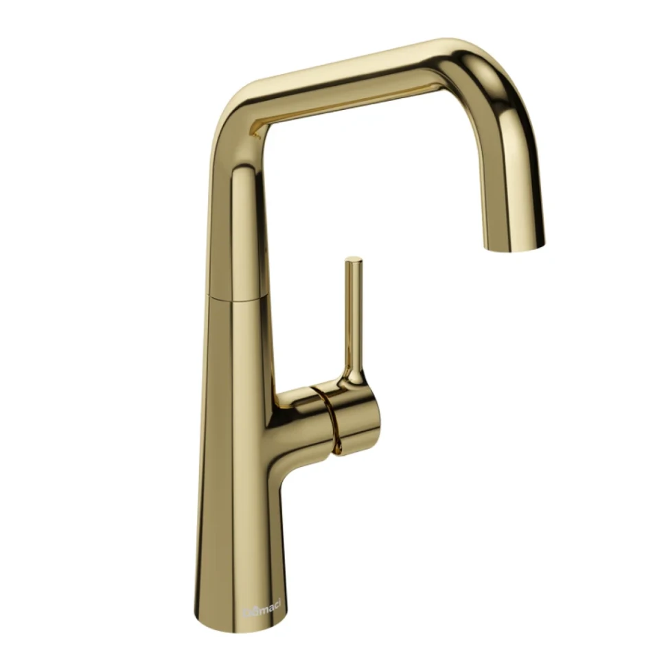 Смеситель для кухни Domaci Римини D569112CG золото