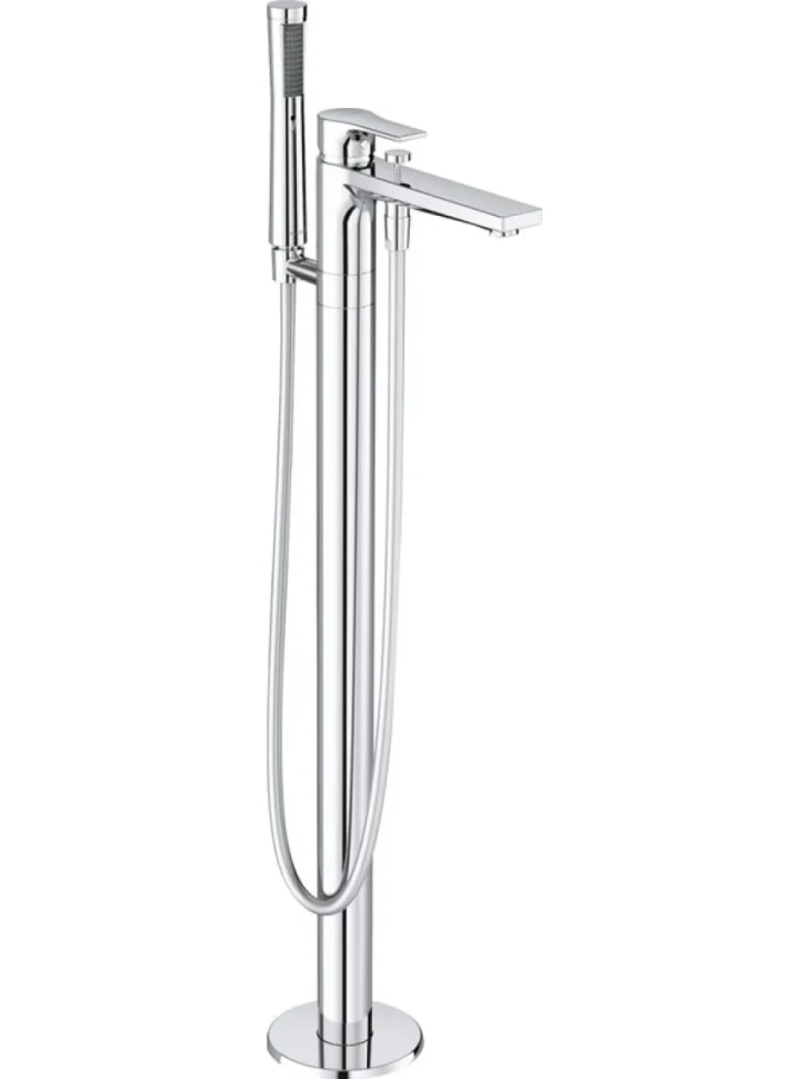 Напольный смеситель для ванны с душем Kludi Zenta SL 485900565