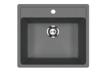 Мойка кухонная Ulgran U-104 -343 антрацит