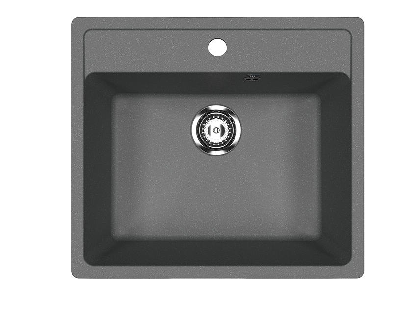 Мойка кухонная Ulgran U-104 -343 антрацит