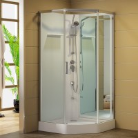 Душевая кабина Aquanet Passion P 2.0 263870 90x90, профиль хром, стекло прозрачное