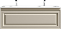 Тумба с раковиной Sancos Very 120 beige soft, раковина CN7016