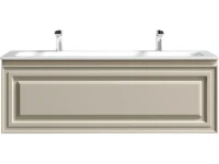 Тумба с раковиной Sancos Very 120 beige soft, раковина CN7016