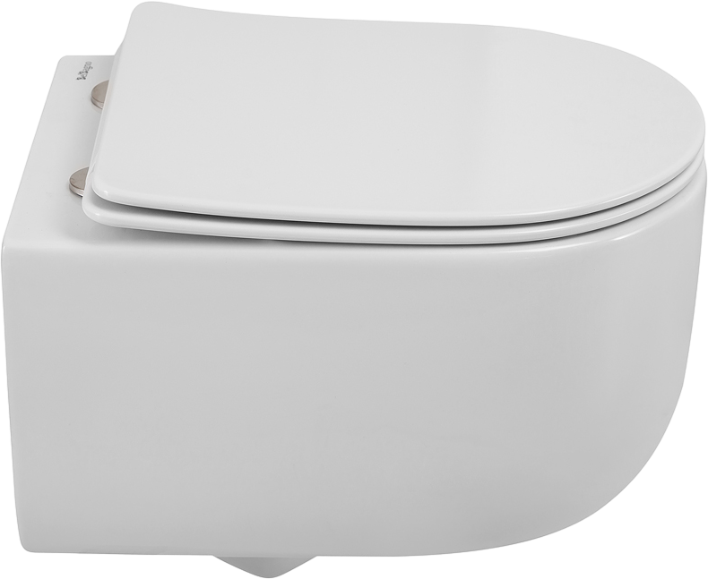 Унитаз подвесной BelBagno Soft BB084CH-TOR безободковый, крышка BB051SC с микролифтом