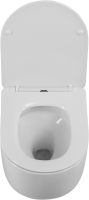 Унитаз подвесной BelBagno Soft BB084CH-TOR безободковый, крышка BB051SC с микролифтом