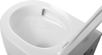 Унитаз подвесной BelBagno Soft BB084CH-TOR безободковый, крышка BB051SC с микролифтом