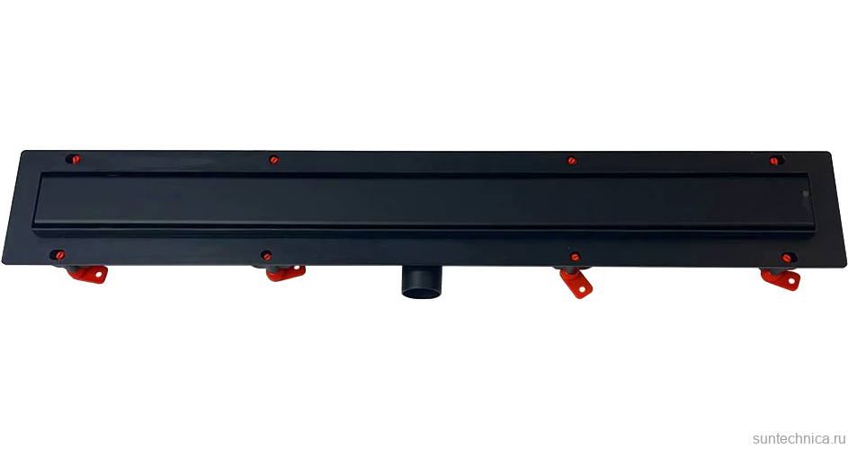 Душевой трап (лоток) Veconi Klasik B 550 черный матовый