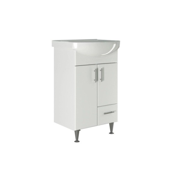 Тумба д/ванной "ВЕСТА-50" под рак.Уют-50 (ROSA) (ПВХ) (разбор)