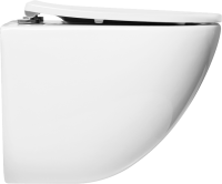 Унитаз подвесной BelBagno Amanda BB051CHR безободковый, крышка BB2031SC с микролифтом