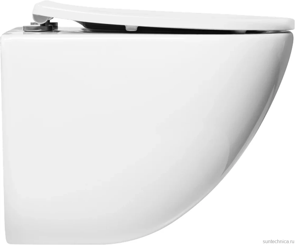 Унитаз подвесной BelBagno Amanda BB051CHR безободковый, крышка BB2031SC с микролифтом