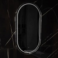 Зеркало Armadi Art 568 60 с подсветкой, диммером, с антизапотевателем, хром