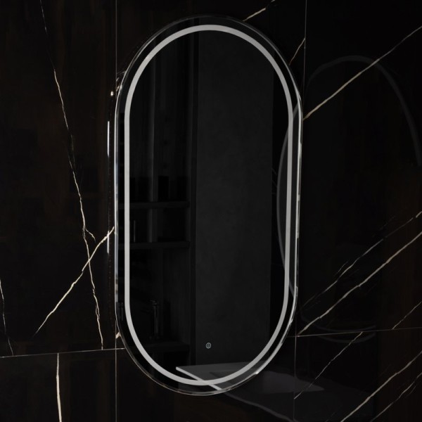 Зеркало Armadi Art 568 60 с подсветкой, диммером, с антизапотевателем, хром