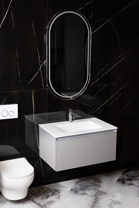 Зеркало Armadi Art 568 60 с подсветкой, диммером, с антизапотевателем, хром