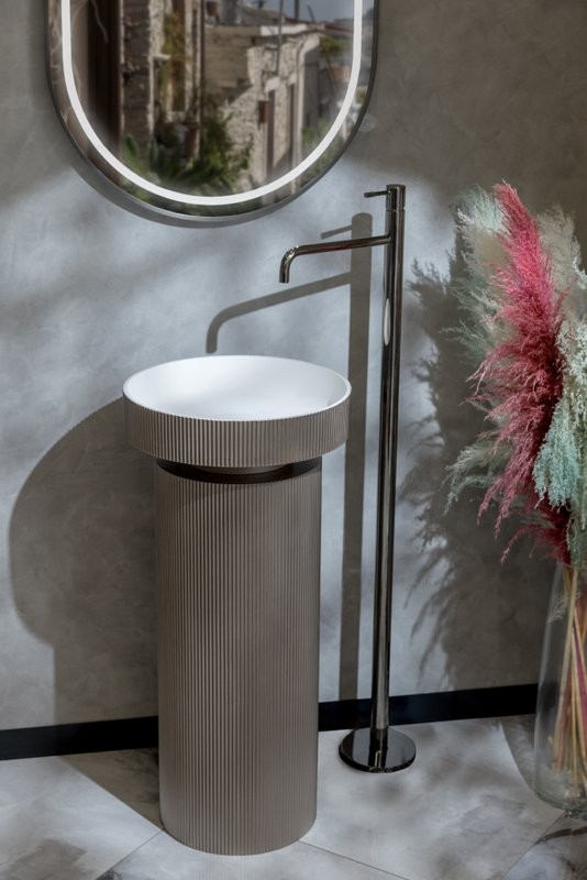 Зеркало Armadi Art 568 60 с подсветкой, диммером, с антизапотевателем, хром