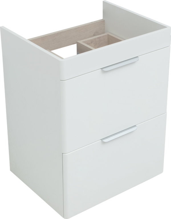Тумба под раковину Aquanet Ирис new 50 напольная, 2 ящика