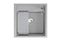 Мойка кухонная Granula Kitchen Space 5002i алюминиум