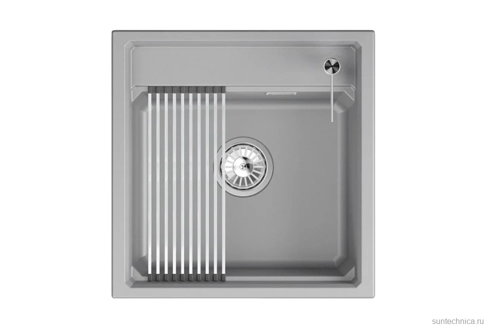 Мойка кухонная Granula Kitchen Space 5002i алюминиум