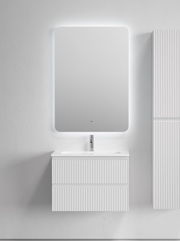 Мебель для ванной комнаты Sancos Snob R 70 подвесная, bianco, раковина CN7031