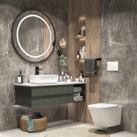 Унитаз подвесной Wellsee Calin 182606001 с микролифтом, глянцевый белый