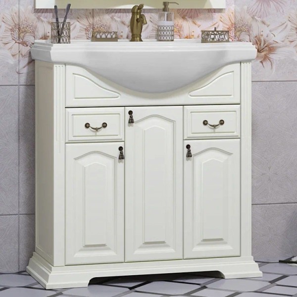 Тумба под раковину Opadiris Риспекто 80 слоновая кость