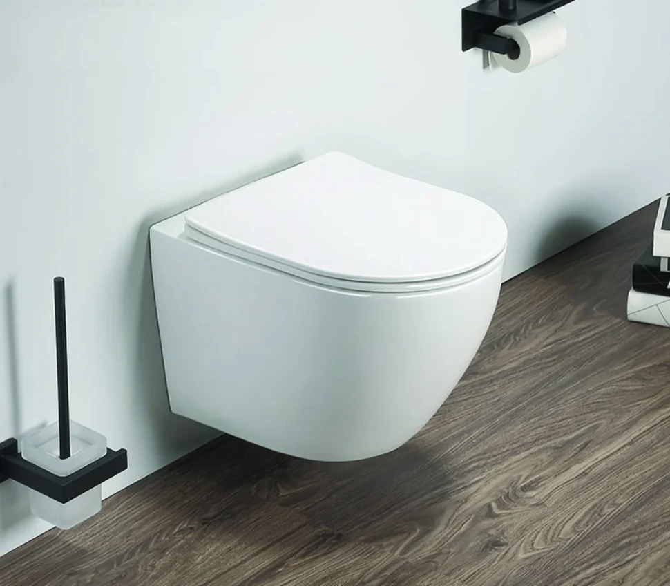 Унитаз подвесной безободковый Azario Grado AZ-0046 SP