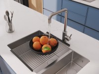 Смеситель для кухни Cersanit Комо (Como) 64845 сатин