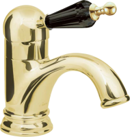 Смеситель для раковины Boheme Tradizionale Nero 251 золото