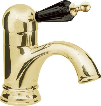 Смеситель для раковины Boheme Tradizionale Nero 251 золото