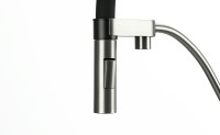 Смеситель для кухни Lemark Bronx LM3761GM графит с гибким изливом