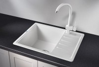 Мойка кухонная Granula Standart 5803, белый