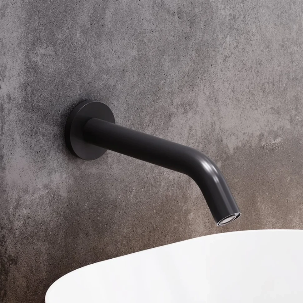 Смеситель для раковины Damixa Scandinavian Pure 360270300 С ВНУТРЕННЕЙ ЧАСТЬЮ черный