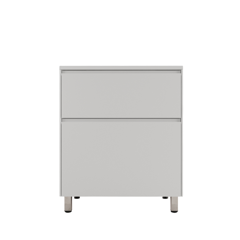 Тумба под раковину без столешницы Style Line Лима Plus 70 напольная, эмаль, белая матовая