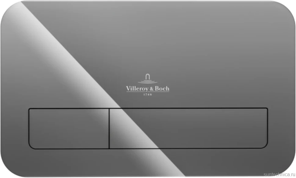 Комплект Унитаз подвесной Villeroy & Boch Venticello 4611RL01 безободковый, альпийский белый + Инсталляция + Кнопка Viconnect 922400RA серая глянцевая