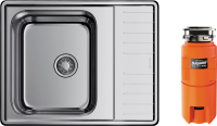 Комплект Мойка Omoikiri Sagami 63 + Измельчитель Nagare slim 900