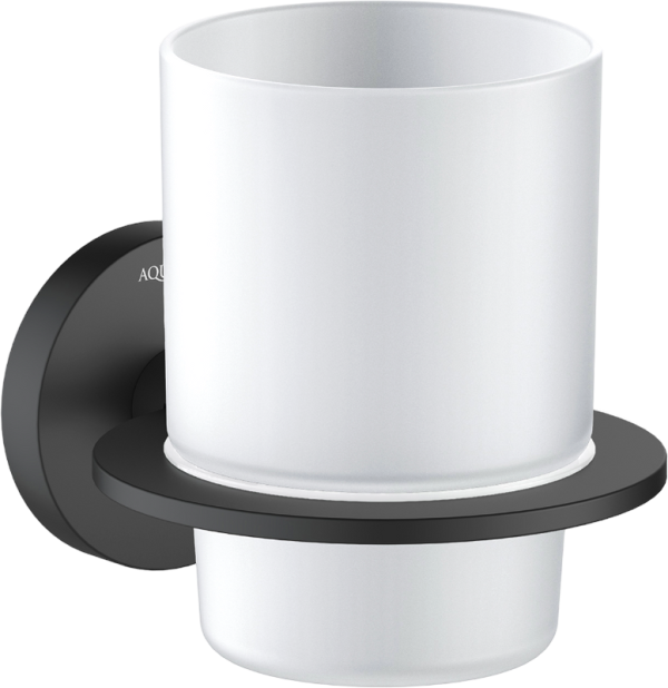 Стакан AQUATEK Оберон AQ4204MB матовый черный