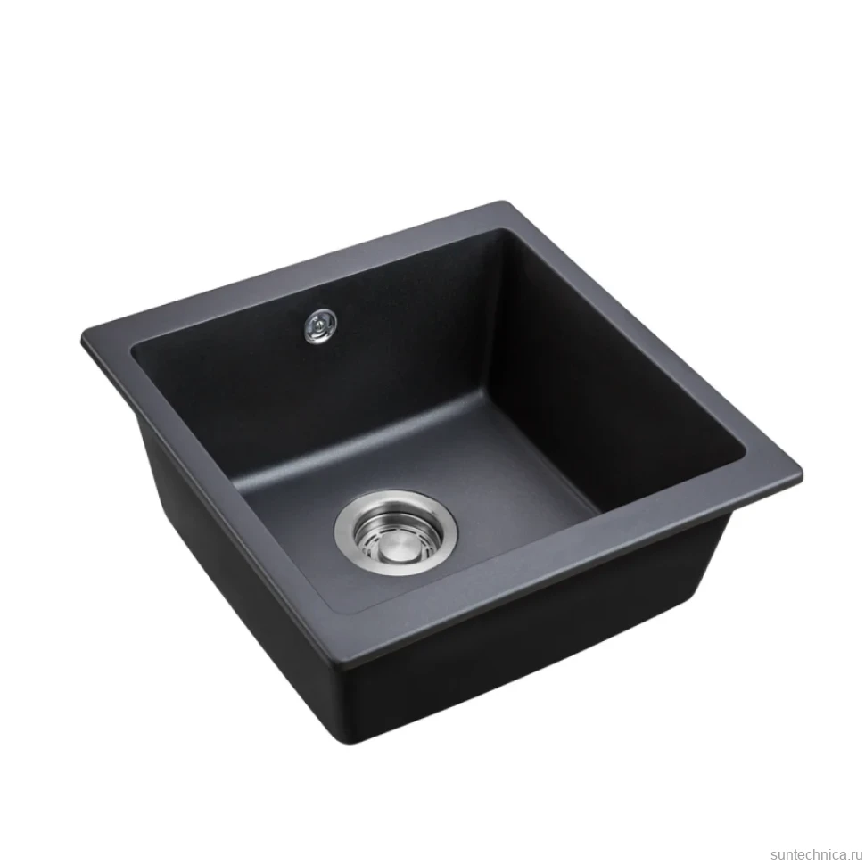 Мойка кухонная Emar Quartz EMQ-1455.P Оникс